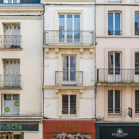L'Etablisement Toimoinou: Central Market View, Steps from Sea Dieppe Exterior photo